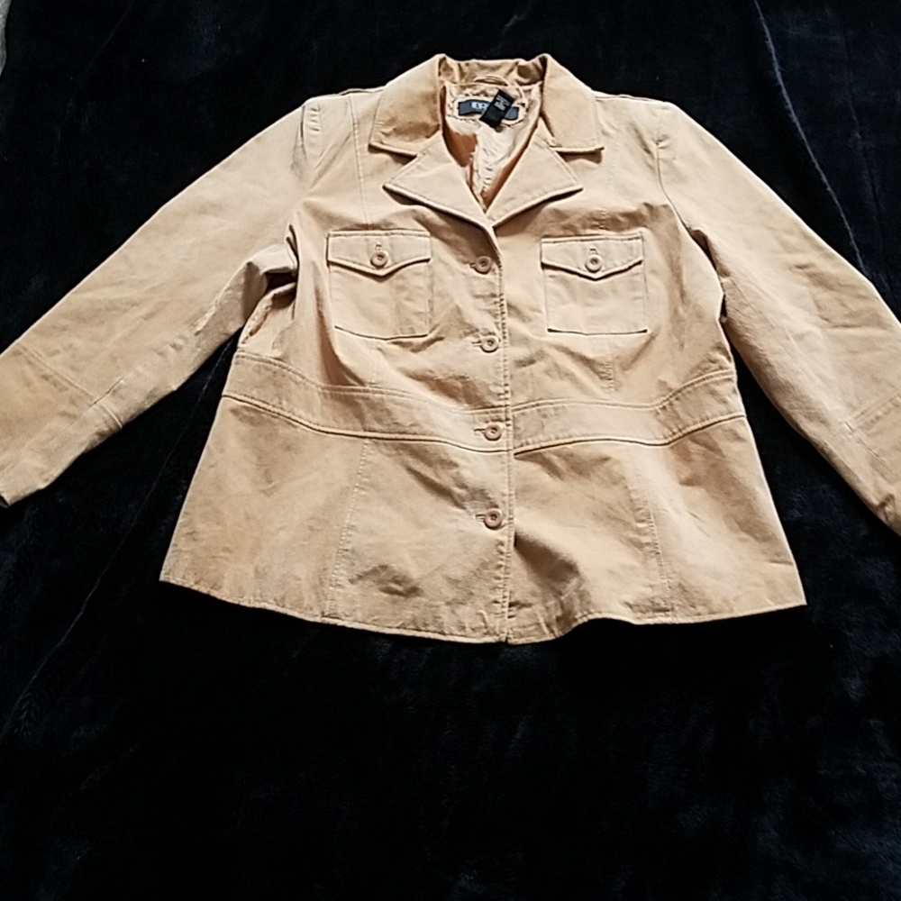 Lane Bryant soft leather jacket